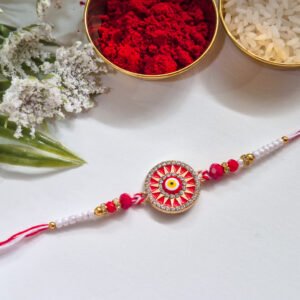 Evil Eye Rakhi - Red