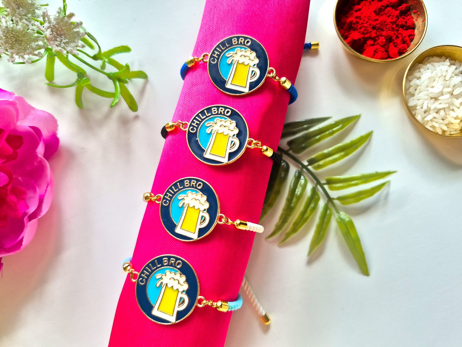 Chill Bro Pull Bracelet Rakhi