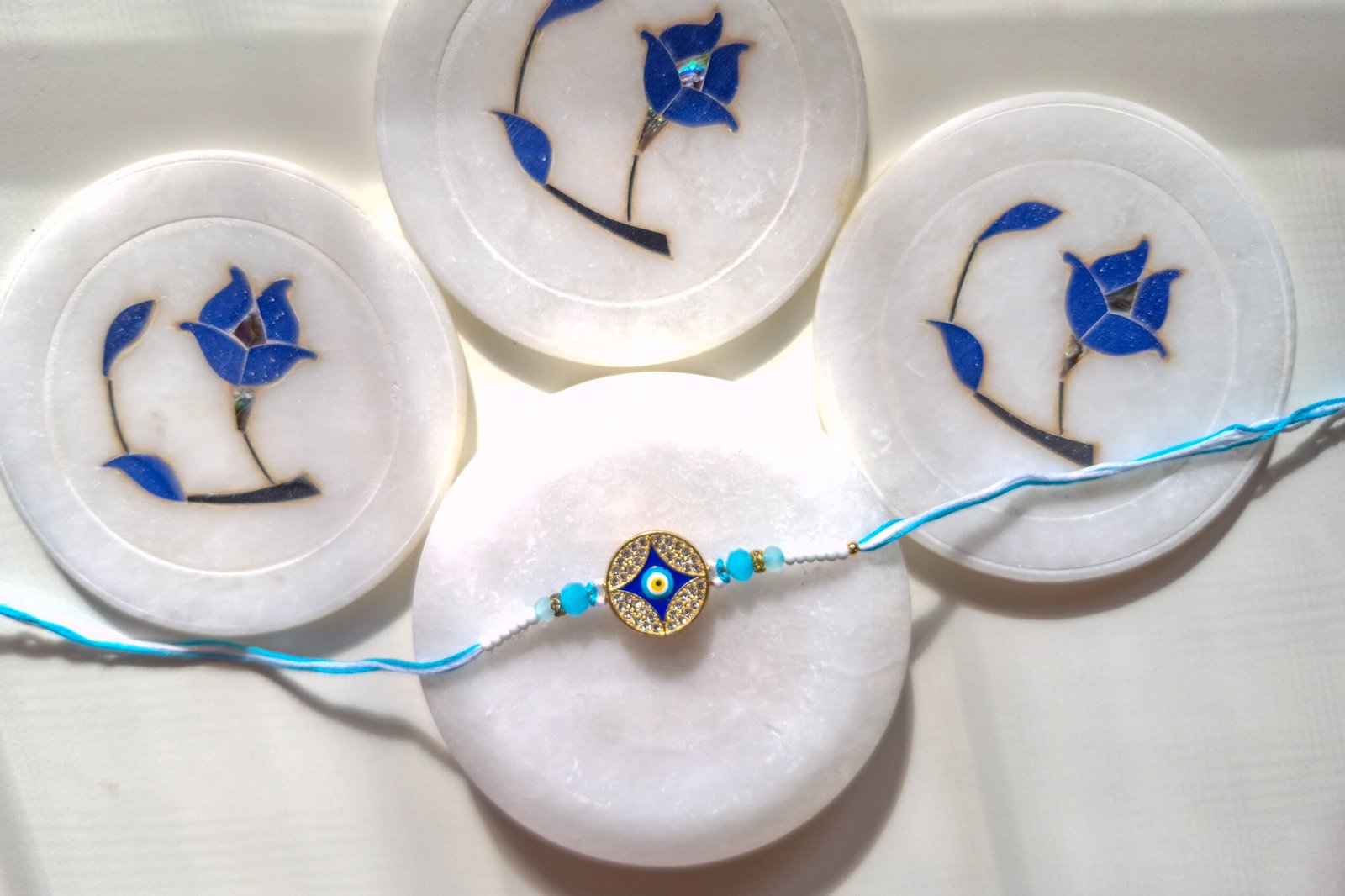 Premium Evil Eye Rakhi - Image 2