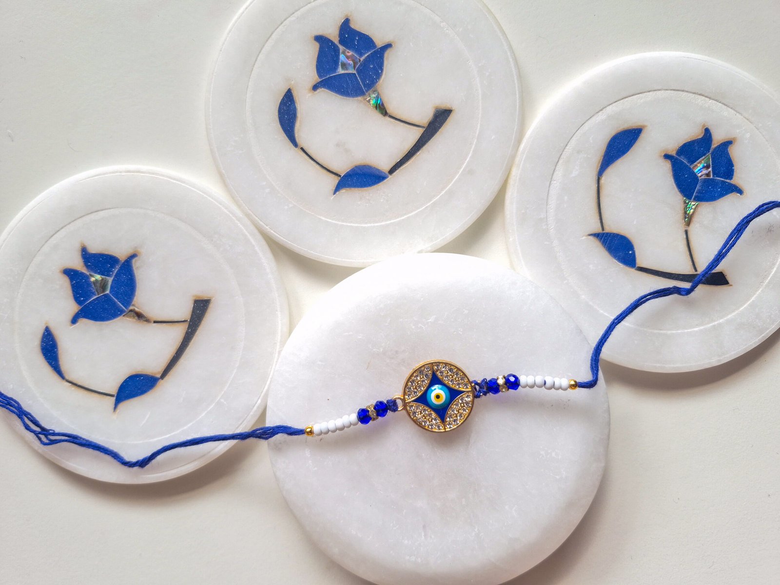 Premium Evil Eye Rakhi - Image 3
