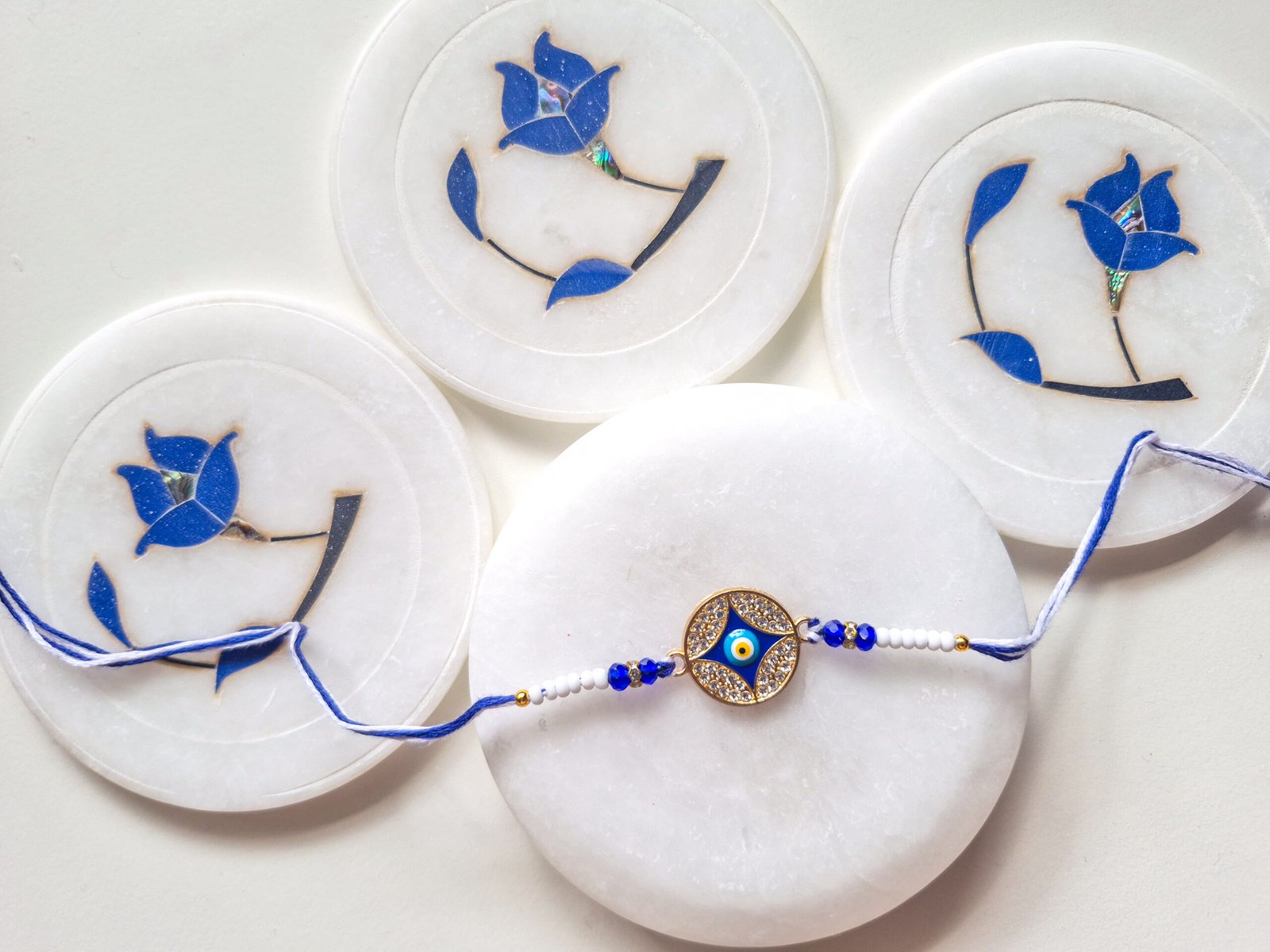 Premium Evil Eye Rakhi - Image 4