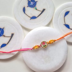 Flower Pearl Rakhi