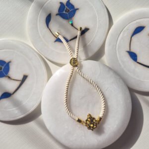 Lord Ganesha Pull Bracelet Rakhi
